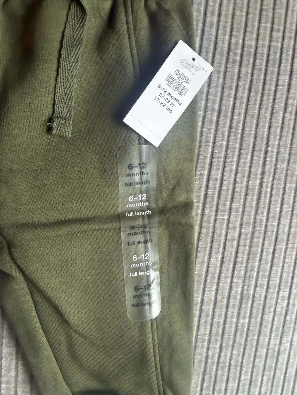 Baby Gap Olive Green Jogger Pants